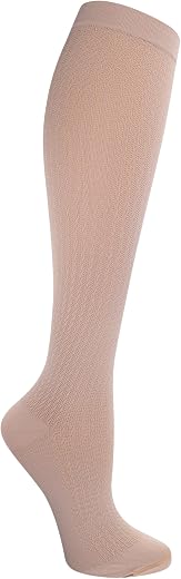 Dr. Scholl's Women's Comfort Size Graduate Compression Knee Hi 1 Pack Sock
