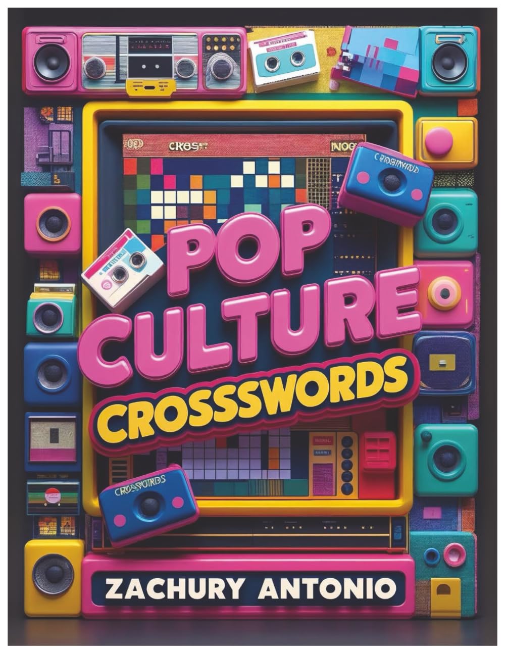 Pop Culture Crosswords: A Fun-Filled Puzzle Book Featuring Music, Movies, Celebs, and More