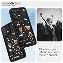 Pikkme Back Cover for Motorola Moto Edge 50 Pro 5G | 3D Cartoon Silicone Case Cute & Fun Full Protective Bumper Cover (Black) gallery image