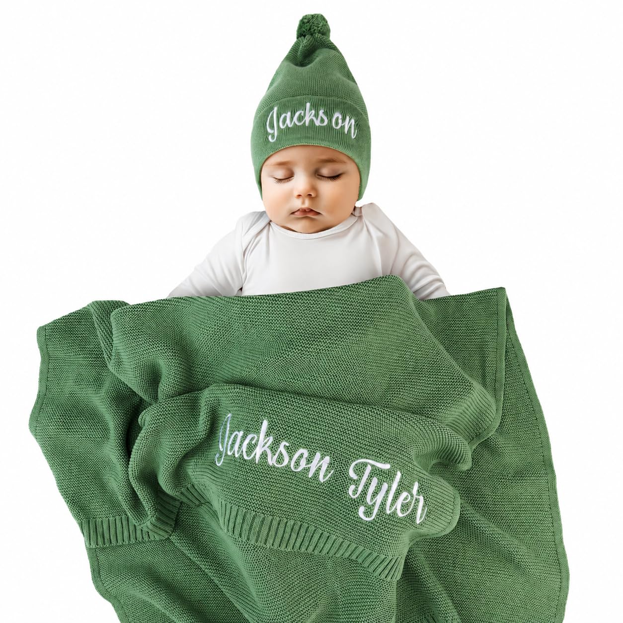 GOTS Organic Custom Baby Blanket
