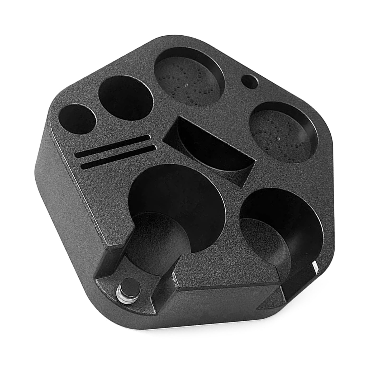 Kalttoy Espresso Tamping Station Organizers Coffee Tamper Holder for 51mm / 58mm Epsresso Portafilter Coffee Tools Organzier Espresso Tamping Station Organizers