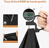 Ezilif Housse de barbecue Weber Q100/Q1000/Q120/Q1200/Q1400 - Housse de barbecue en tissu Oxford 600D - Protection contre les intempéries - Pour Enders Urban Explorer - Pour barbecue électrique - 70 x - 3
