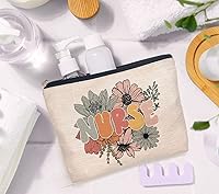Vista 2 de IWXYI bolsa de maquillaje de enfermera bt, Enfermera floral