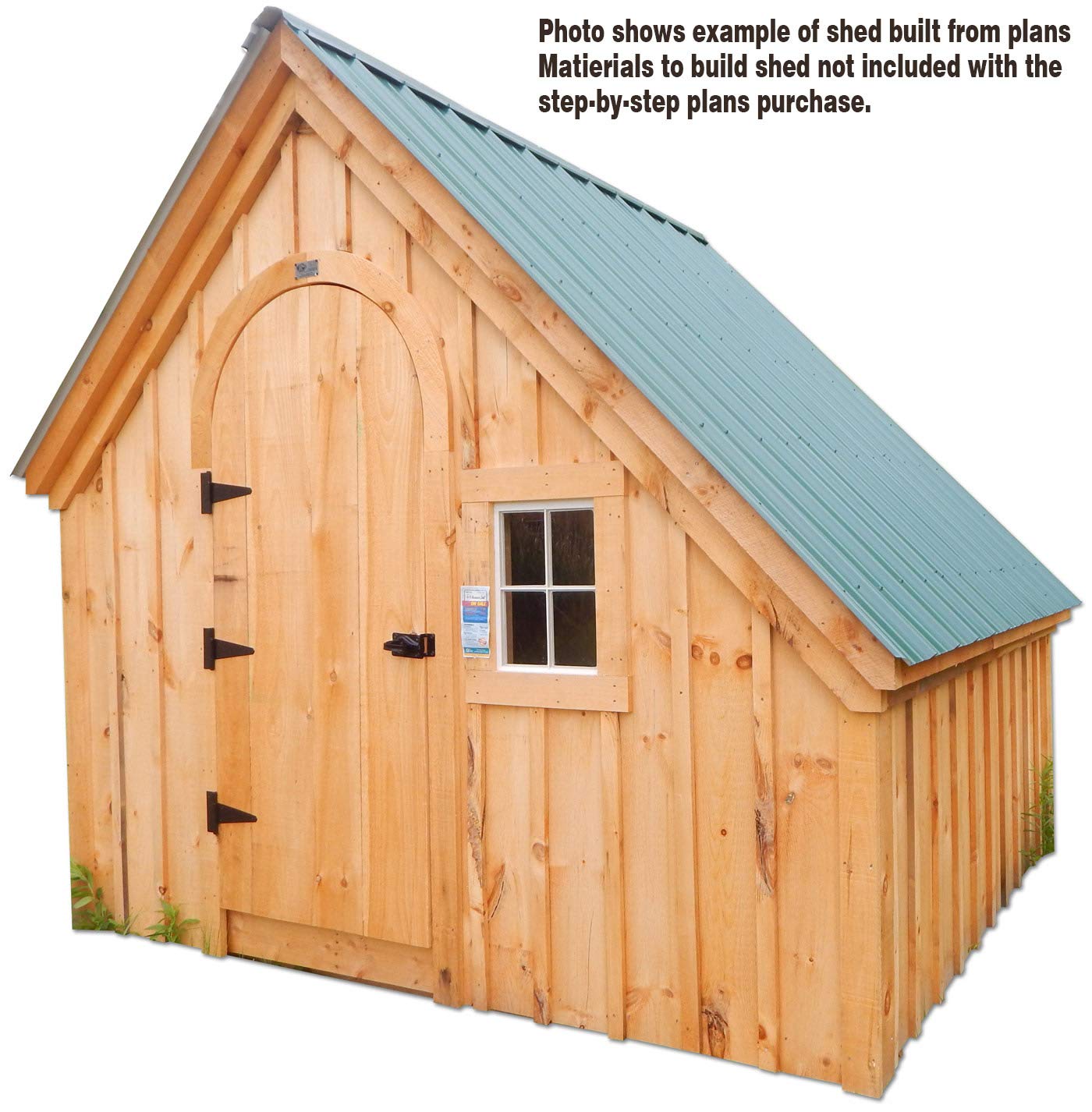 StepByStep DIY PLANS Timber Frame Post and Beam Shed Plans 8x10