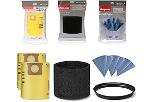 Shop-Vac 6PC Filter Kit: The Ultimate Filtration Solution for Your Wet/Dry Vacuums