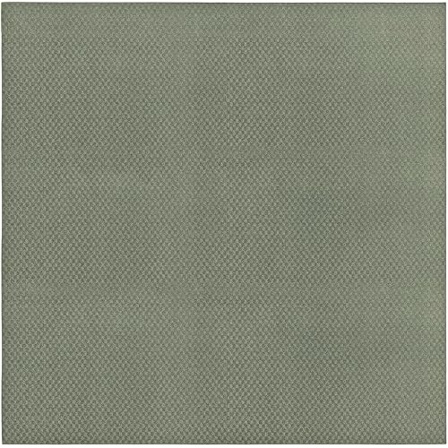 Garland Rug Medallion 12' x 12' Sage Green Non Slip Polypropylene Area Rug- Ideal for Living Rooms & Hallways, Stylish & Durable for High-Traffic Areas