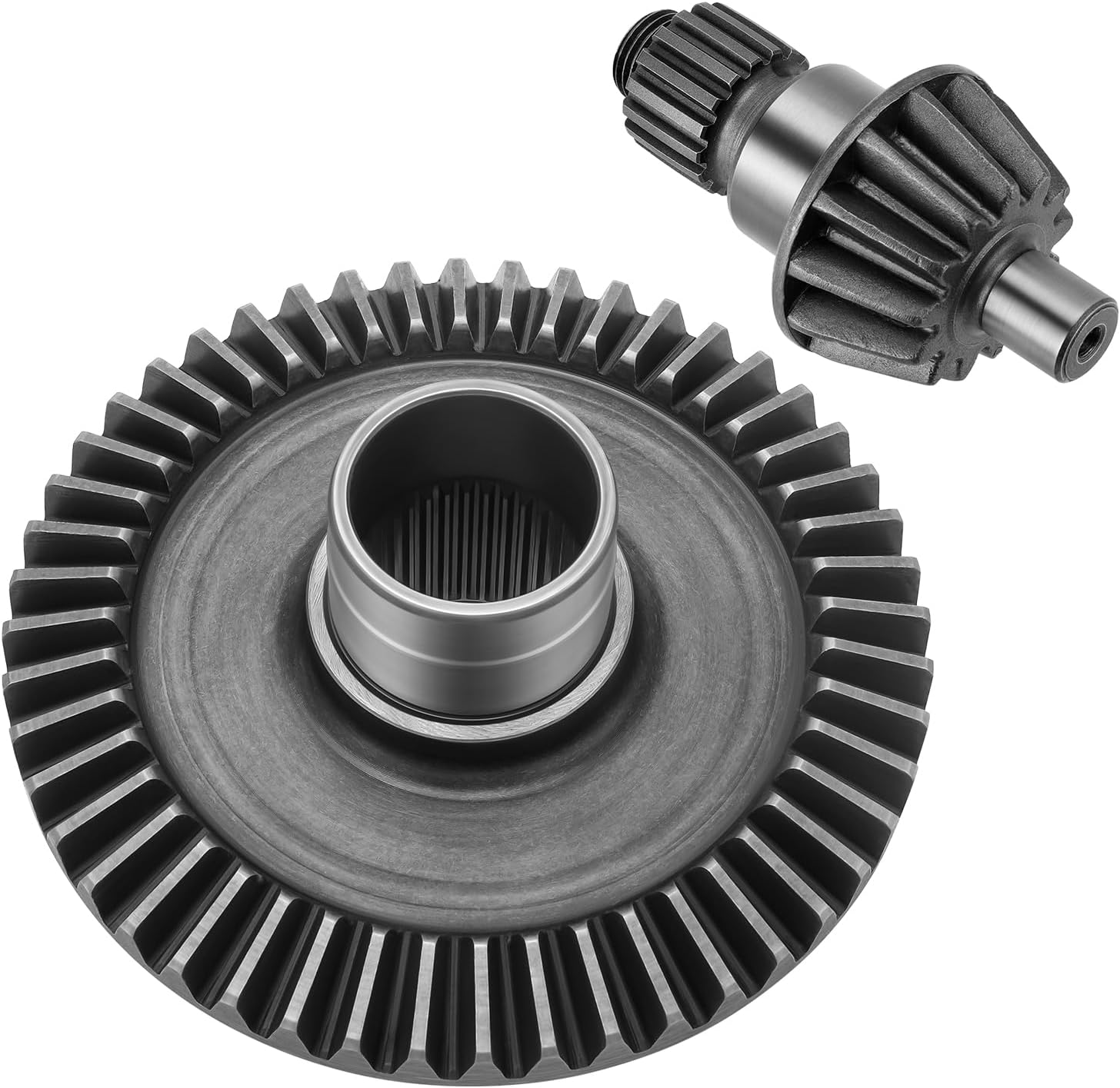 Rear Differential Final Drive Pinion & Ring Gear Set for Honda Recon 250 TRX250EX TRX250X TRX250 1997-2023 OEM# 41431-HM8-000 41421-HN5-670