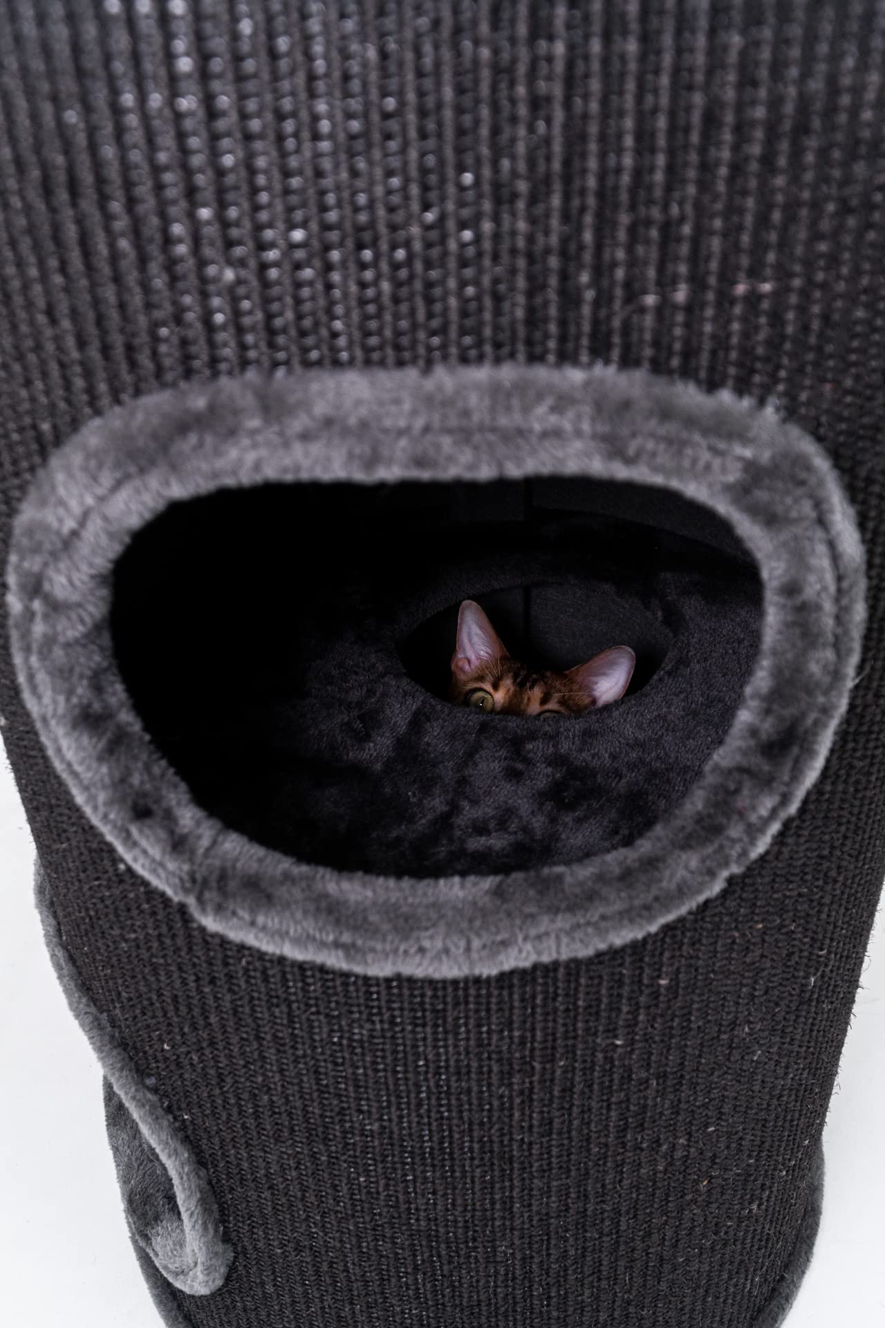 Petrebels Griffoir Dome 110 Noir, Ø 45 x 110 cm de Haut, qualité Premium et Extra Stable/Lourd