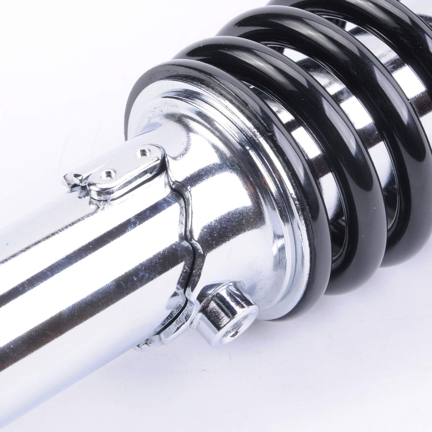 Liquor Pair Shock Absorbers 400MM 15.7 inch for Motorcycle Replacement Clevis Fork Ends After Market Fit for Scooter ATV Go Kart Quad Dirt Sport Bikes