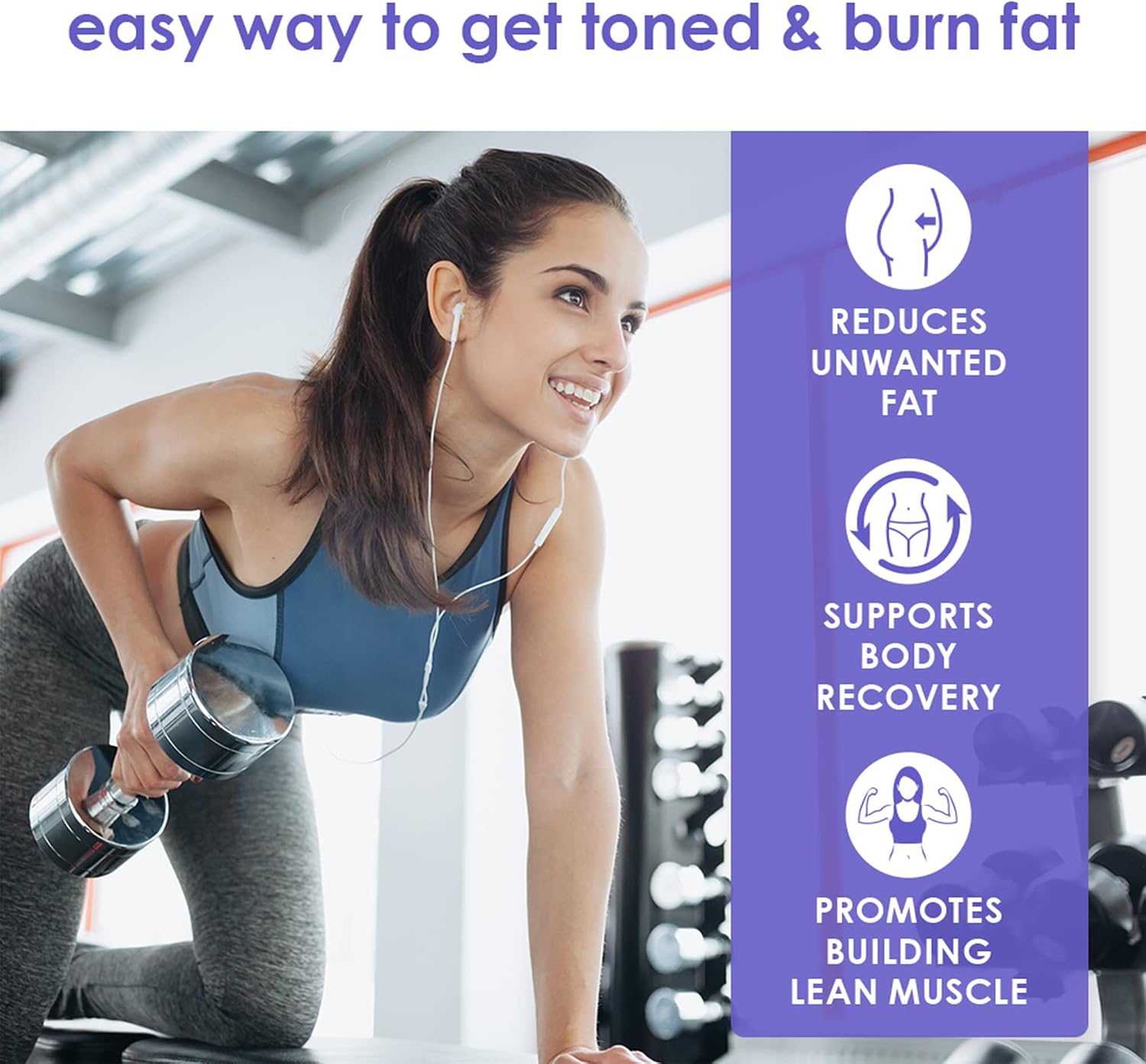 SkinnyFit Repair & Recover 30 Servings: BCAA Powder for Women, Branched Chain Amino Acids, Pre Intra Post Workout Supplement to Support Endurance, Help Aid in Muscle Recovery, Tropical Flavor