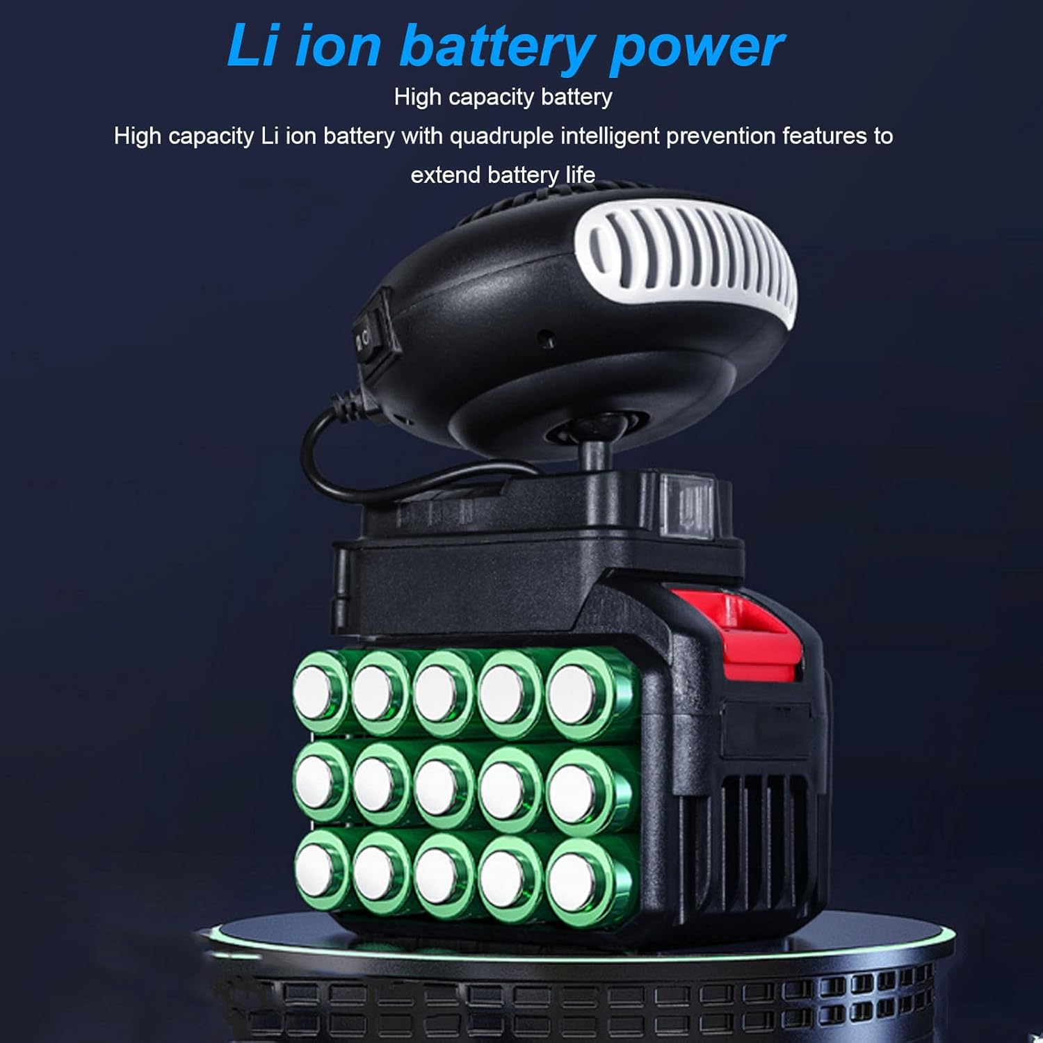 Portable Car Heater, USB Rechargeable Battery Fast Heating Space Heater,Anti Tip Cordless Defroster, for Car Windshield Outdoor