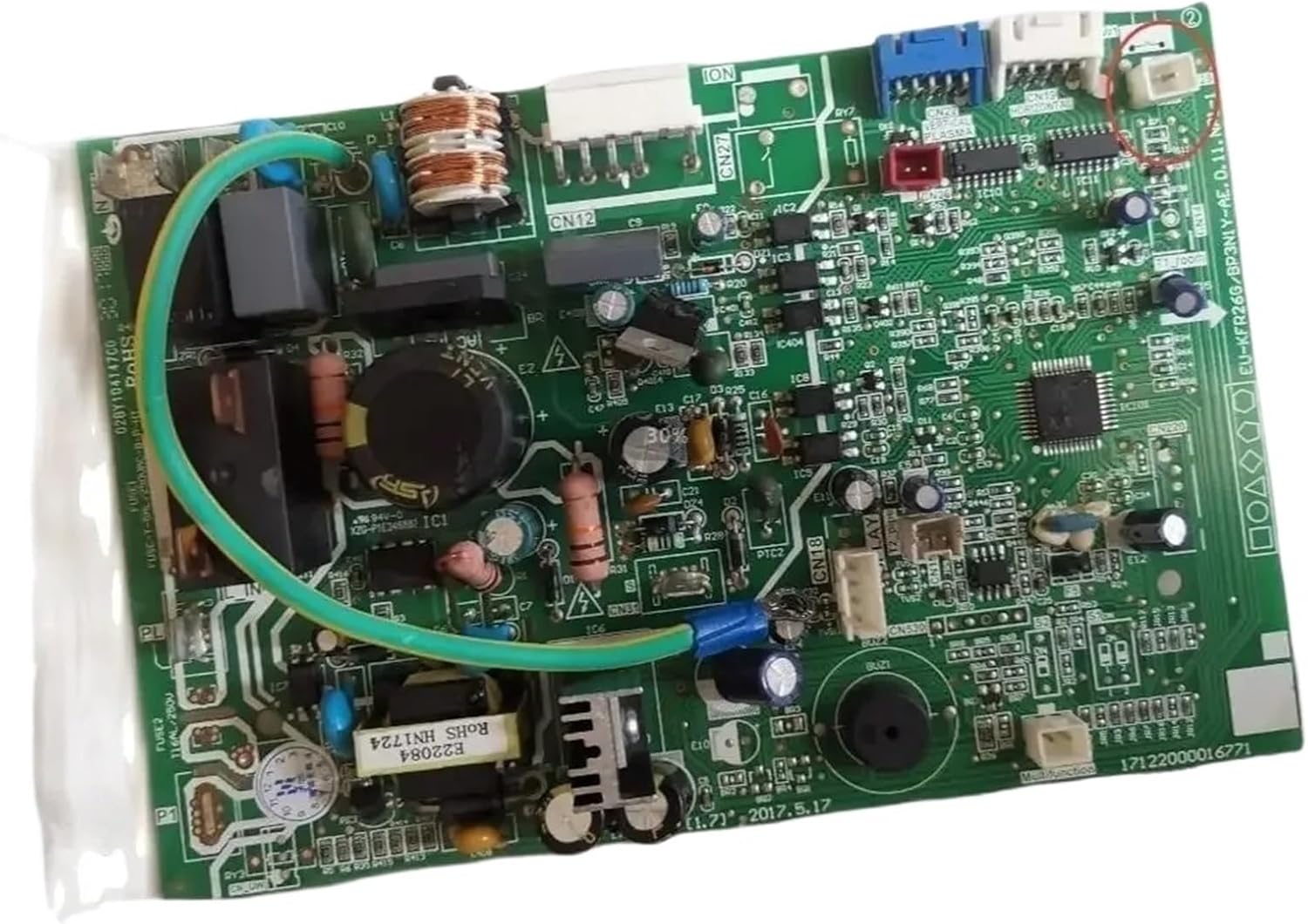 Board for Air Conditioner Indoor Unit Control Board EU-KFR26G/BP3N1Y-AE.D.11.NP1-1 PCB 17122000016771(C Board)