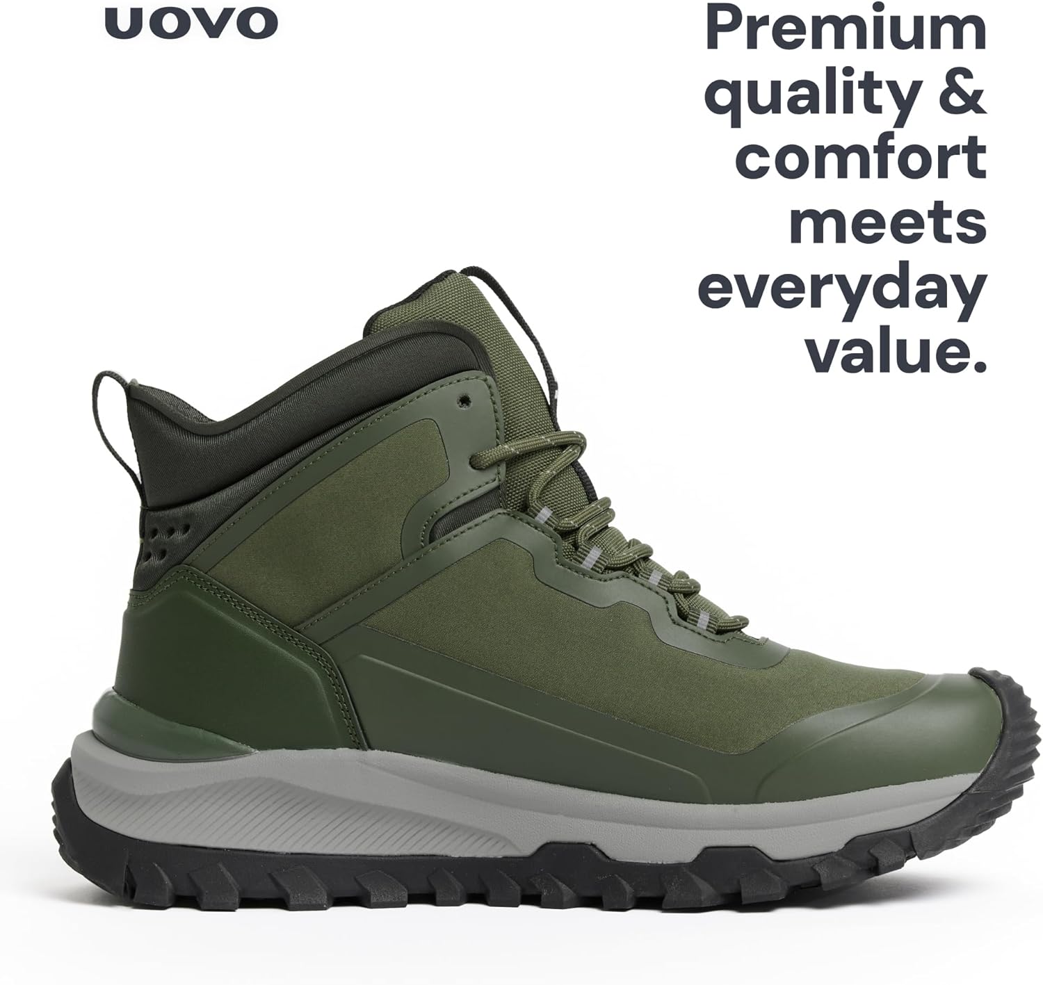 UOVO Men’s Monte City Boot, Waterproof
