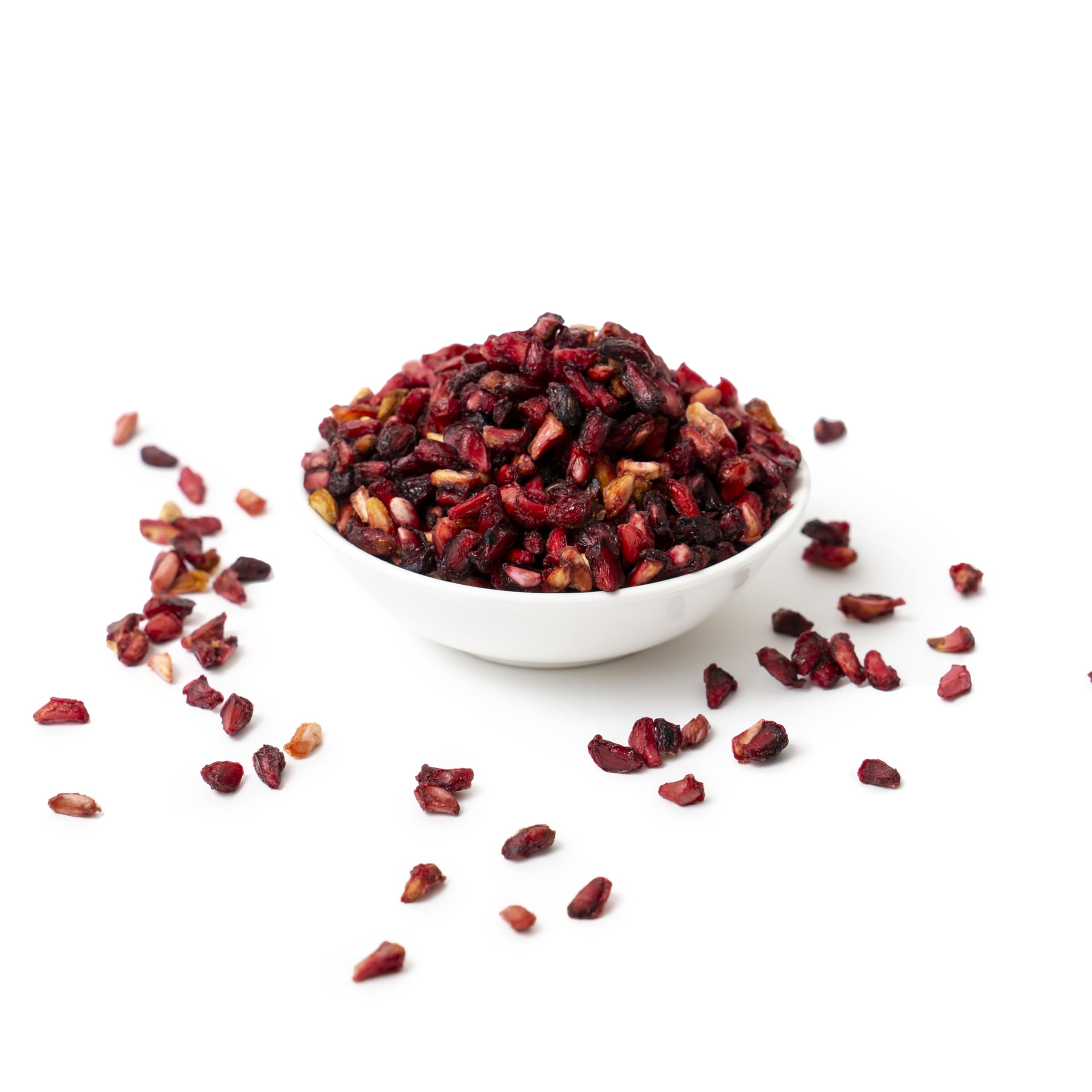 PAKKA – Chicchi di melograno bio essiccati, melograni “King” Fairtrade essiccati al sole da Samarcanda, Uzbekistan, (350 g)