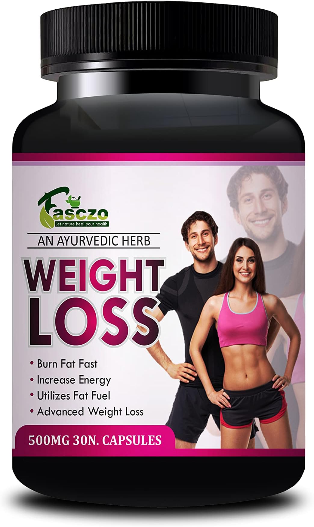 Weight loss Capsules Fat Burner Products for Women & Men Weight loss Belly Fat Cutter Supplements .Zero side effects(Pk of 1-30 Capsule), Brown