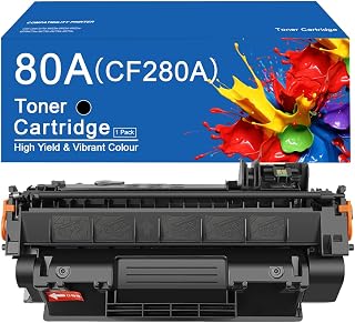 Cartuchos De Toner Preto 80A CF280A Cartucho De Toner CF280A De Alto Rendimento (com Chip) Substituição Compatível Para HP Pro 400 M401A M401D M401N M401DNE MFP M425
