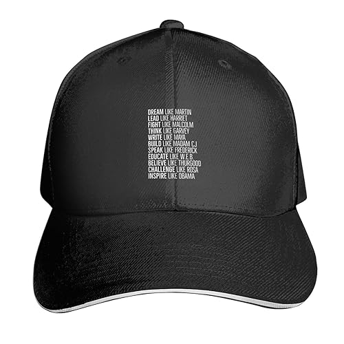Black Heros, Black History, African American Baseball Cap Sports Beach