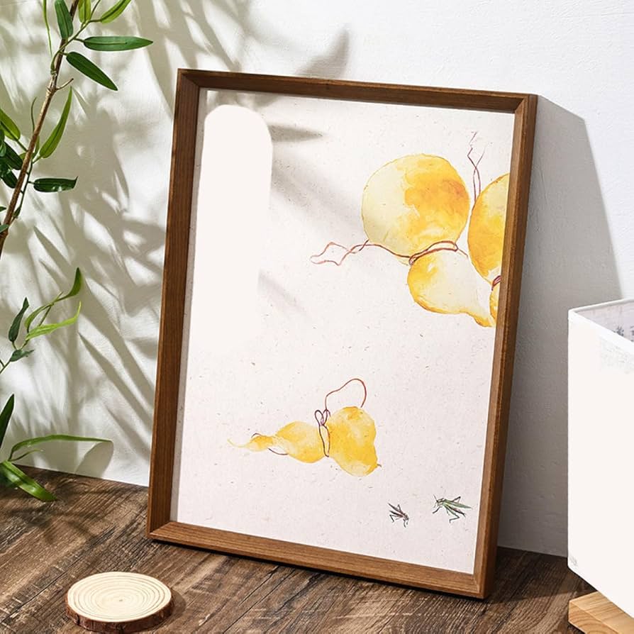 Amazon.co.jp: [VANDROUP] 木柄 可愛いフォトフレーム