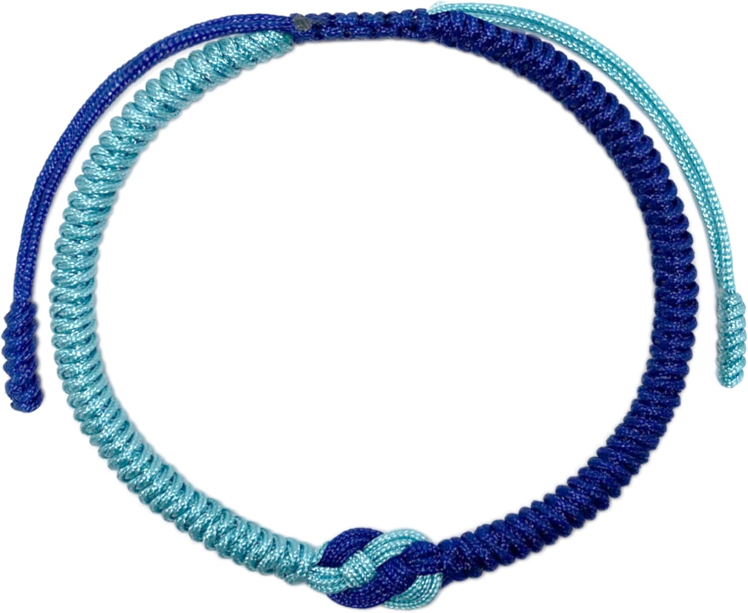 LAMIBEE Infinity Love Multicolor Bracelet for Men Women, Tibetan Lucky Amulet Knot Bracelet, Woven Thread String for Friend and Couple, Peace and Protection