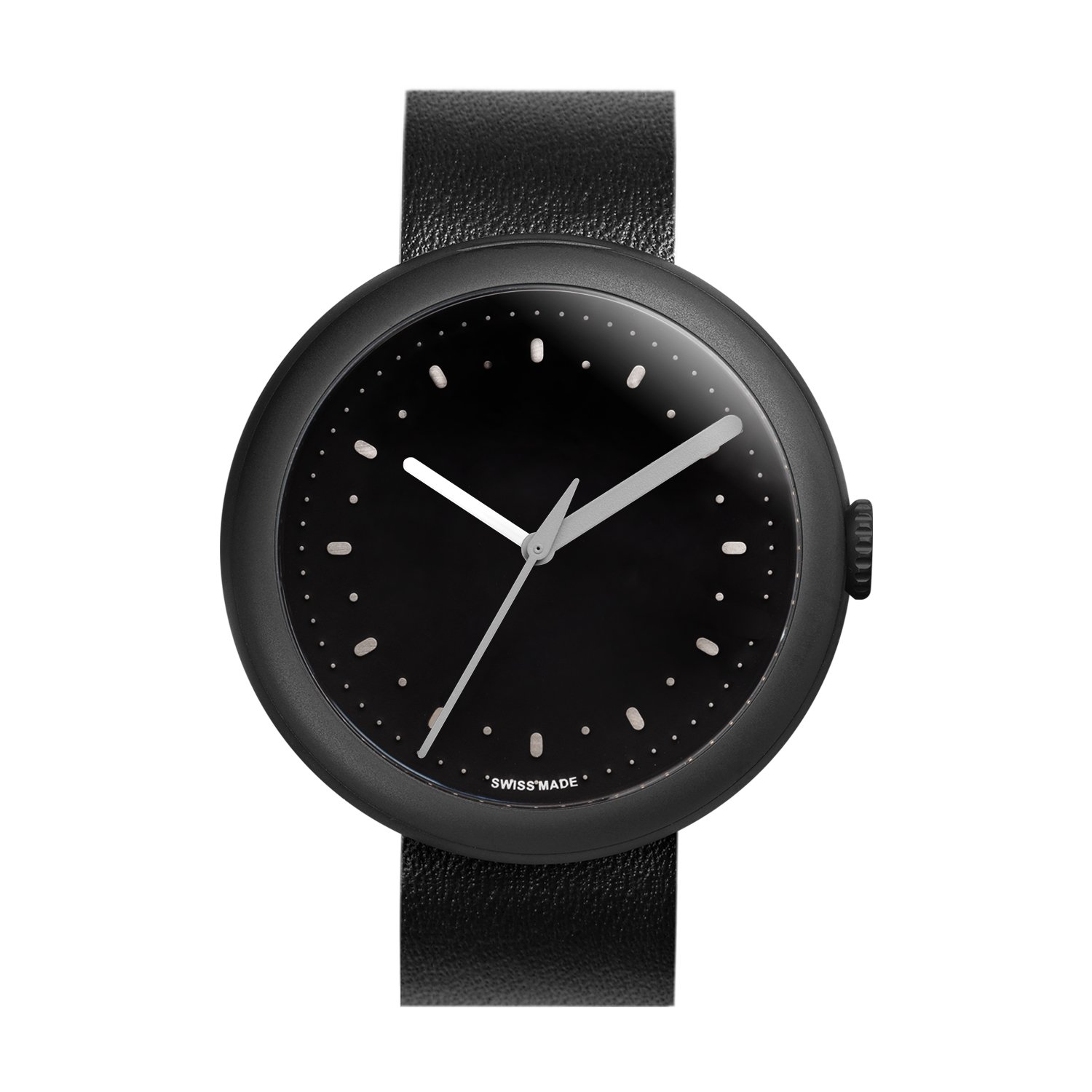 ObjestSimple Charcoal Watch | Black