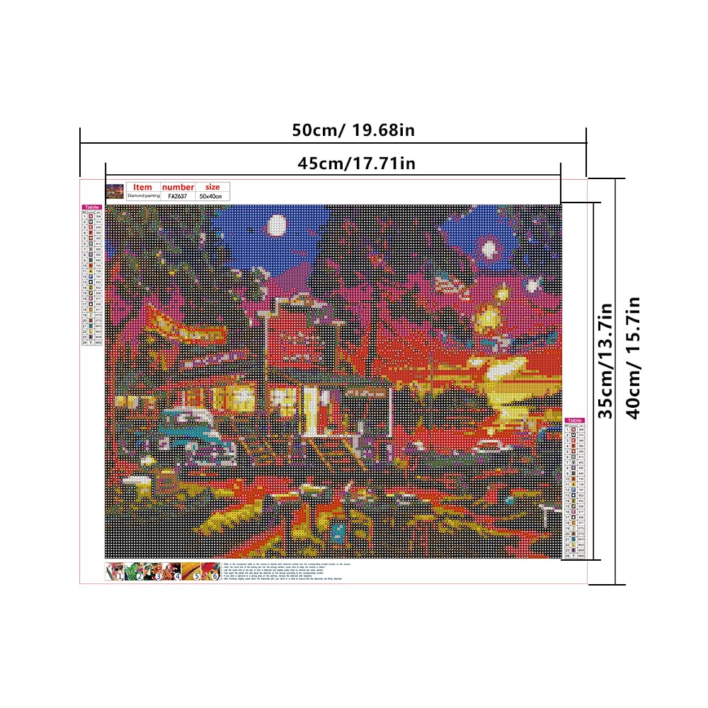 Vind diamond painting 40x50 op - april 2026