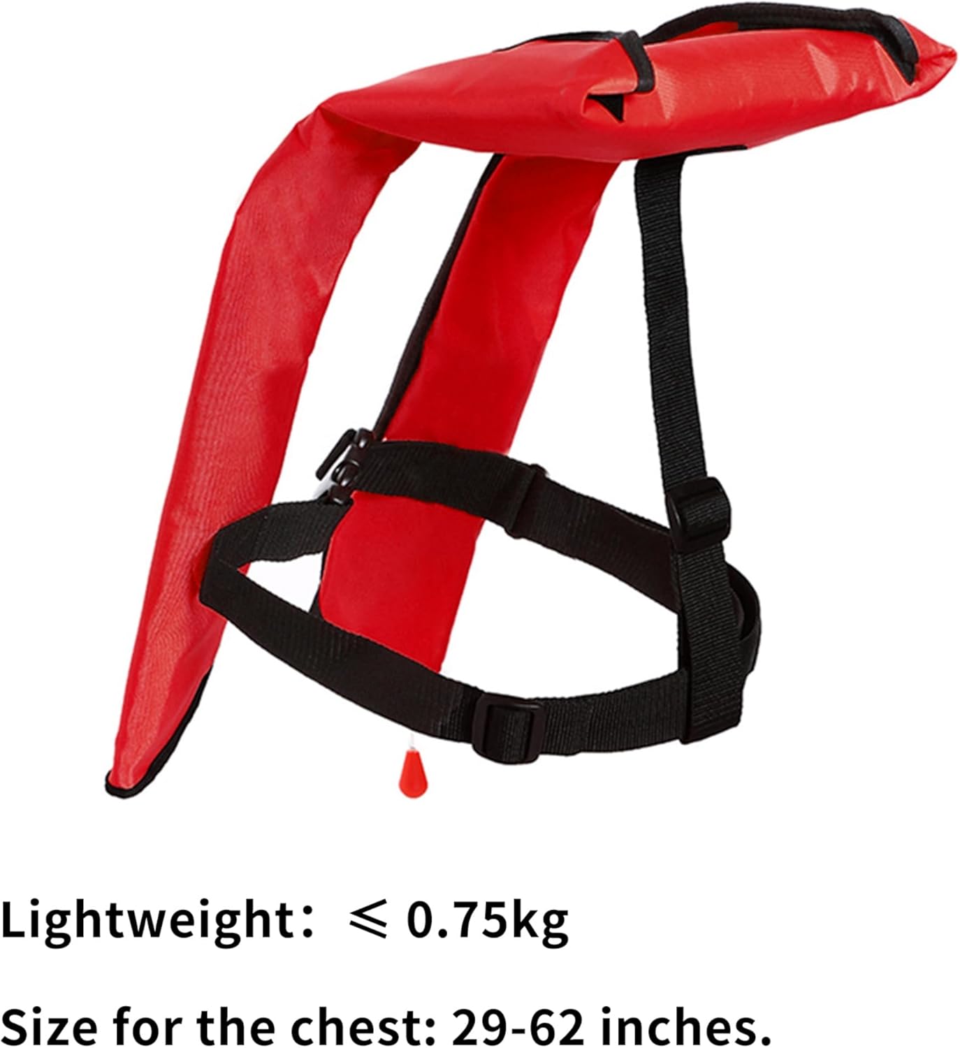 Manual Inflatable Life Jackets for Women,Life Vest for Adults,Preserver PFD for Women,Supports Weight up to 330 pounds