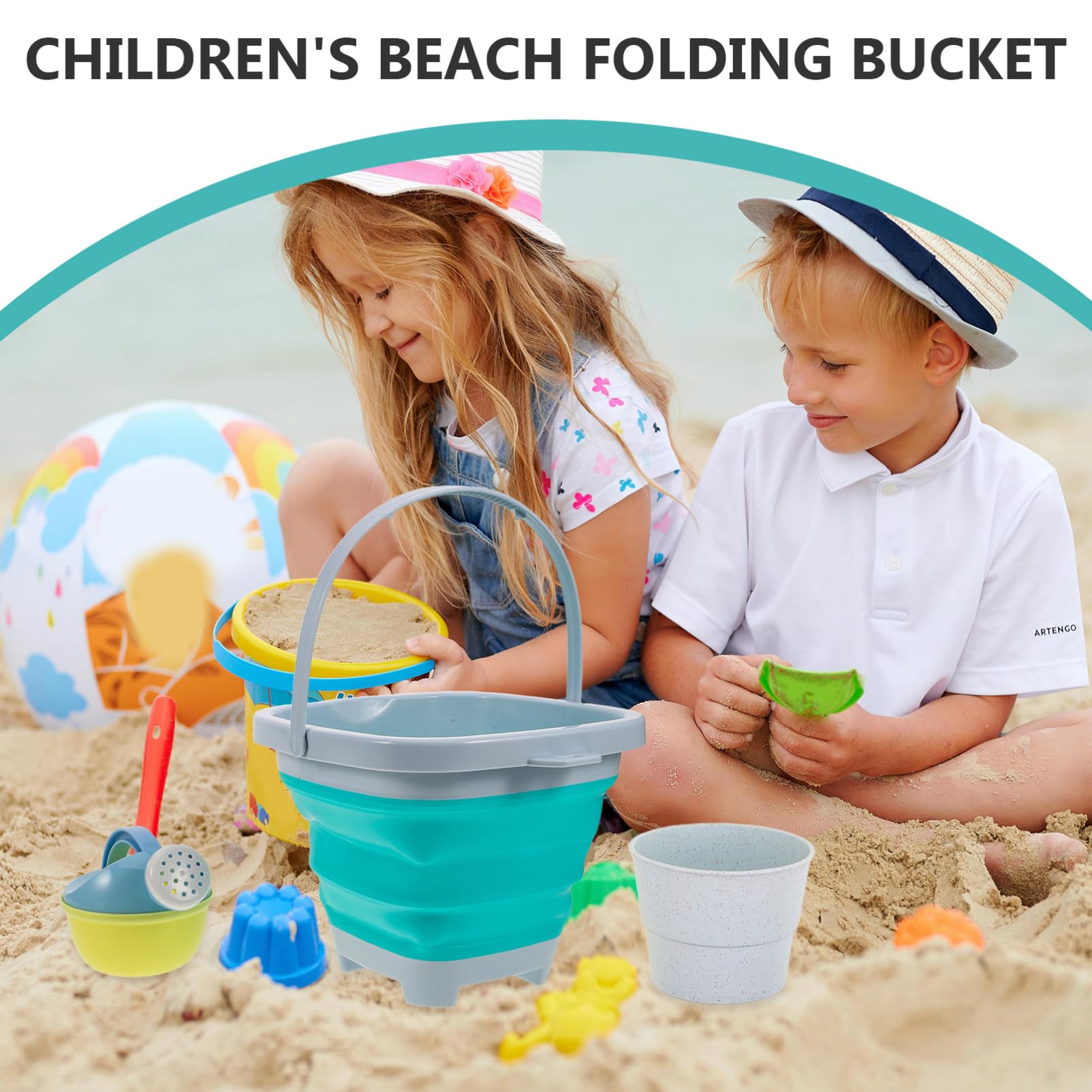 Juguetes de Playa Plegables para Niños, 11 Piezas, PP