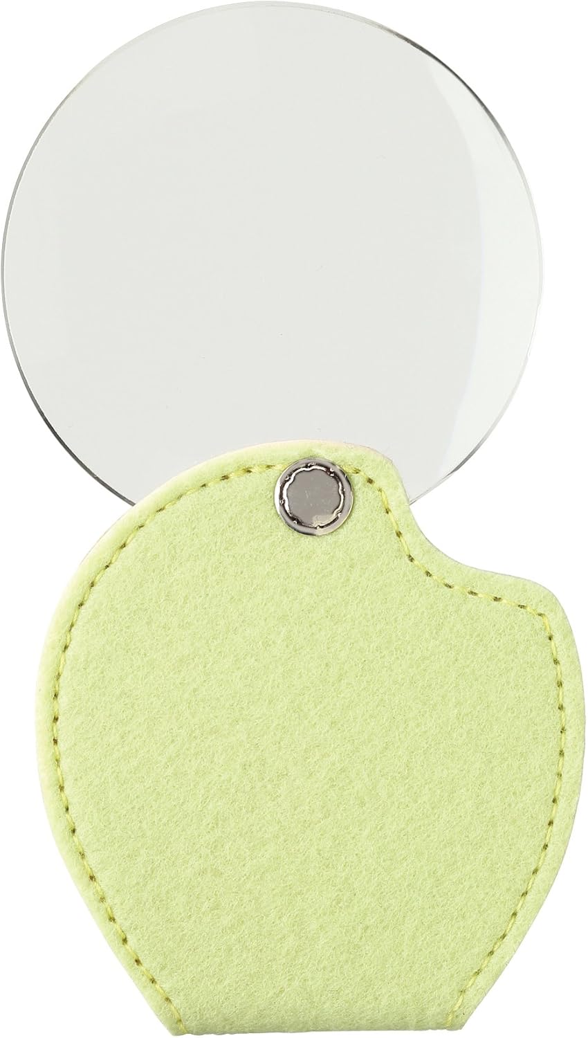 Vixen (Vixen) pocket magnifier loupe Lek rules fille 62 three times apple green 42931-8