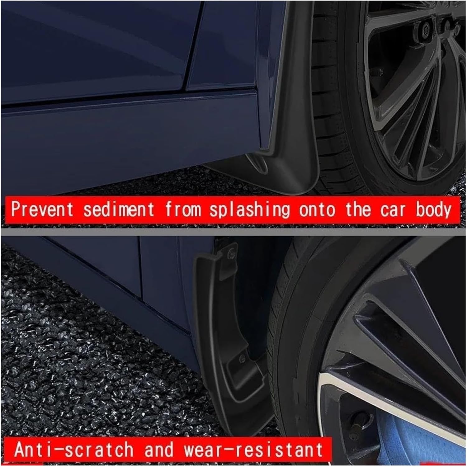 用 トヨタ 用 プリウス 60 用 シリーズ 2023 2024 マッドフラップガード車のスプラッシュフェンダーマッドフラップ 4