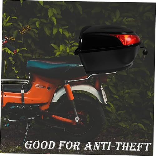 Miniatura 2 de Ciclomotor Scooter Motocicleta Maletero Caja de Almacenamiento Tronco Cola Maleta Maleta Bolsa de Almacenamiento de Motocicleta Portador de