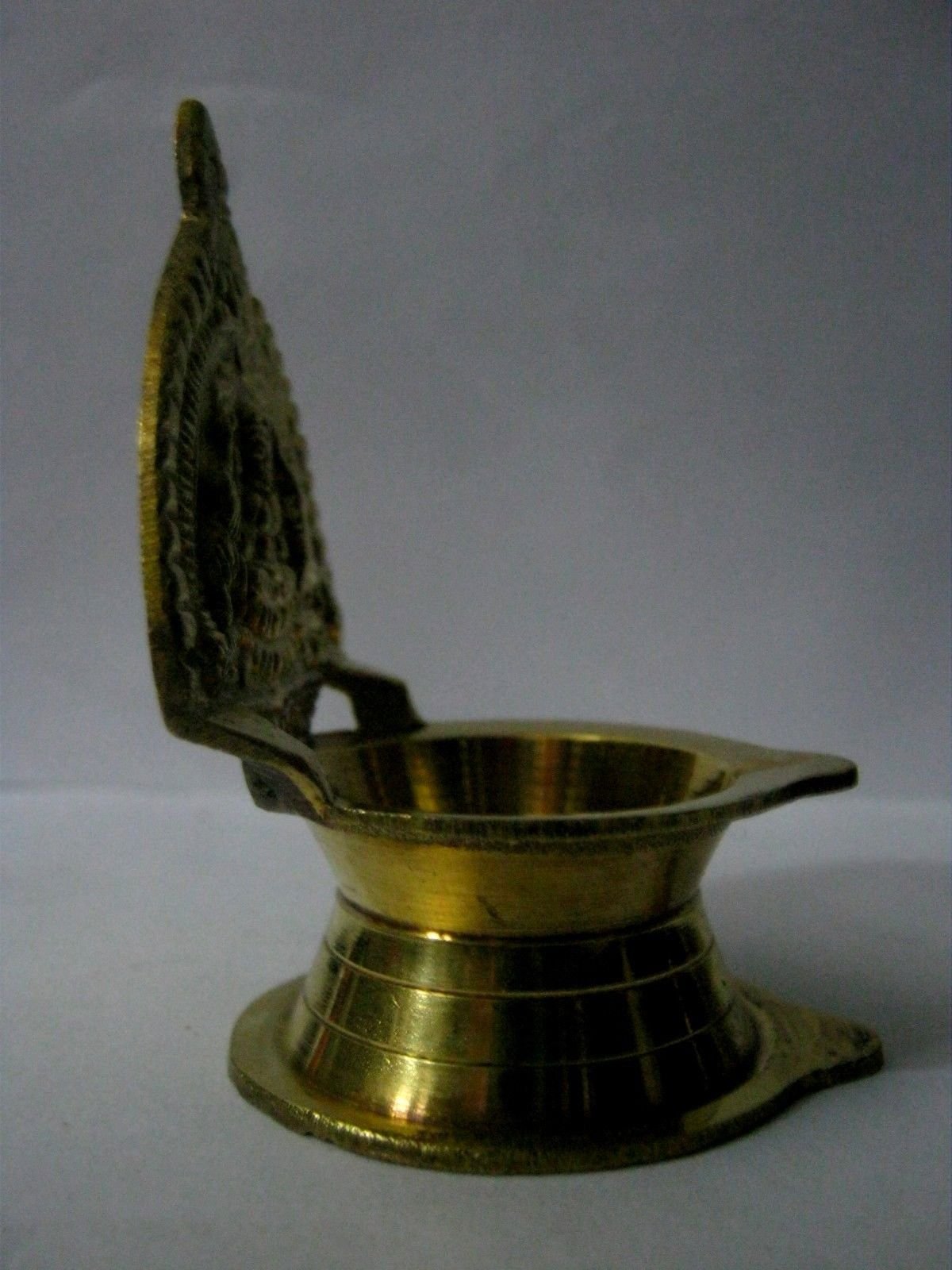 6 Lampes à Huile (diya) En Laiton Faites Main - Pour Cérémonies Pooja, Diwali, Décoration Traditionnelle