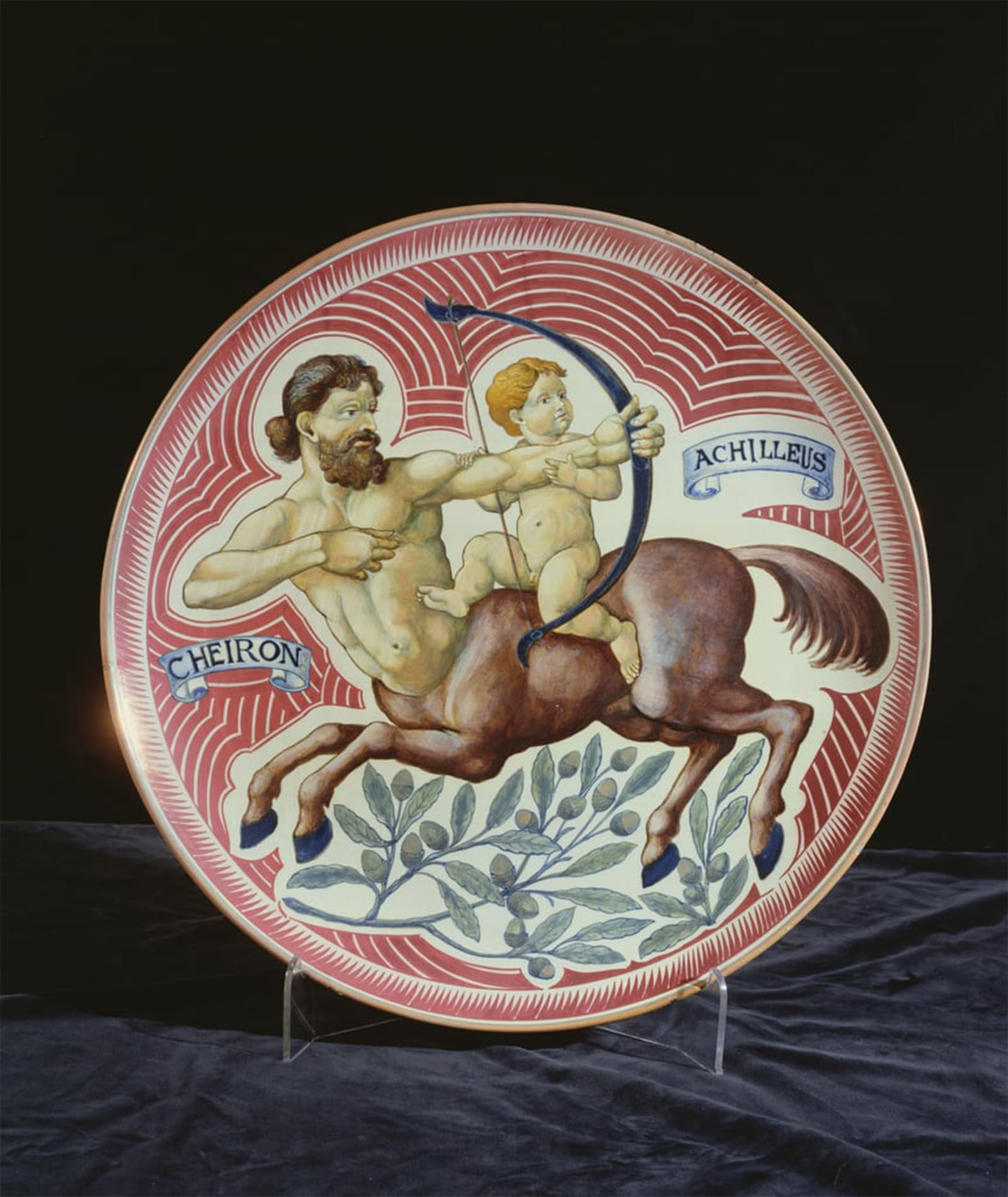 SERENDIPITP Aesthetic Poster Photo Wall Print Retro Picture Charger Depicting Cheiron and Achilleus by Famous Painter Modern Wall Artwork for Home Decor 60x90cm
