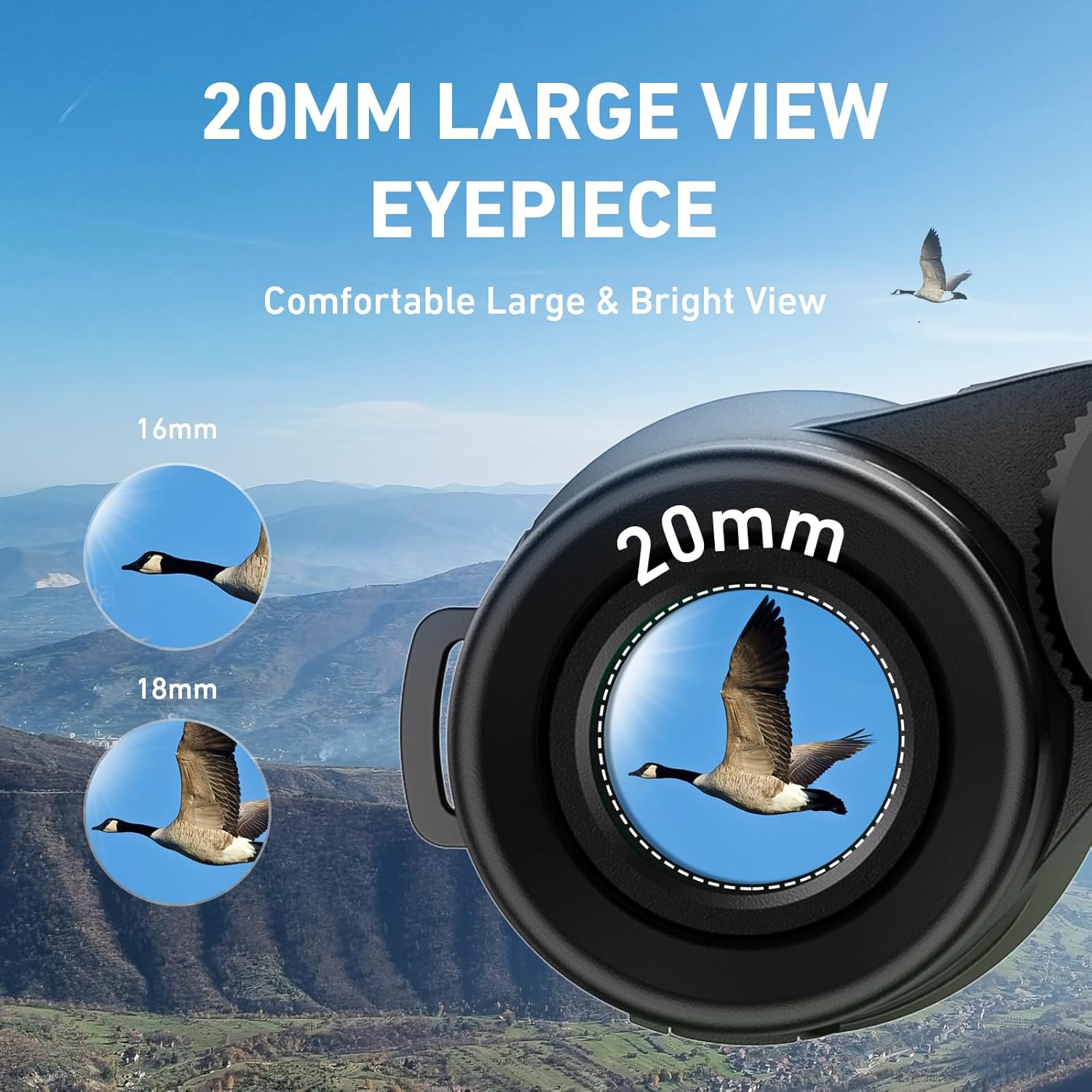 10x42 HD Binoculars for Adults High Powered with Phone Adapter, Tripod and Tripod Adapter, IPX7 Waterproof Binoculars with Clear Low Light Vision for Bird Watching Cruise Ship Travel - Image 5