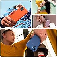 Vista 709 de Miracase Funda diseñada para iPhone 13 Pro Max con protector de pantalla, [forro de microfibra suave antiarañazos], funda protectora de silicona