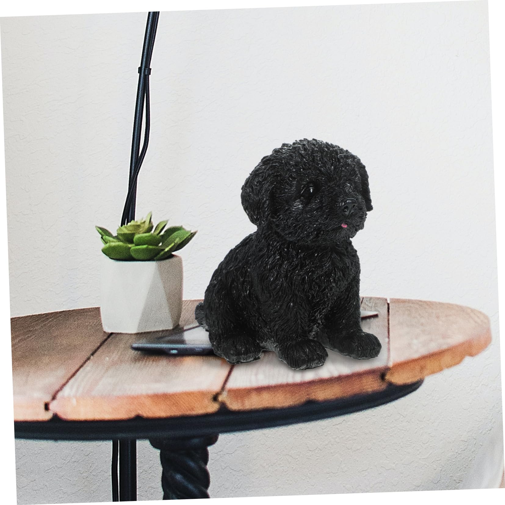 Amazon.co.jp: 犬の置物 ビションフリーゼ かわいい 樹脂置物