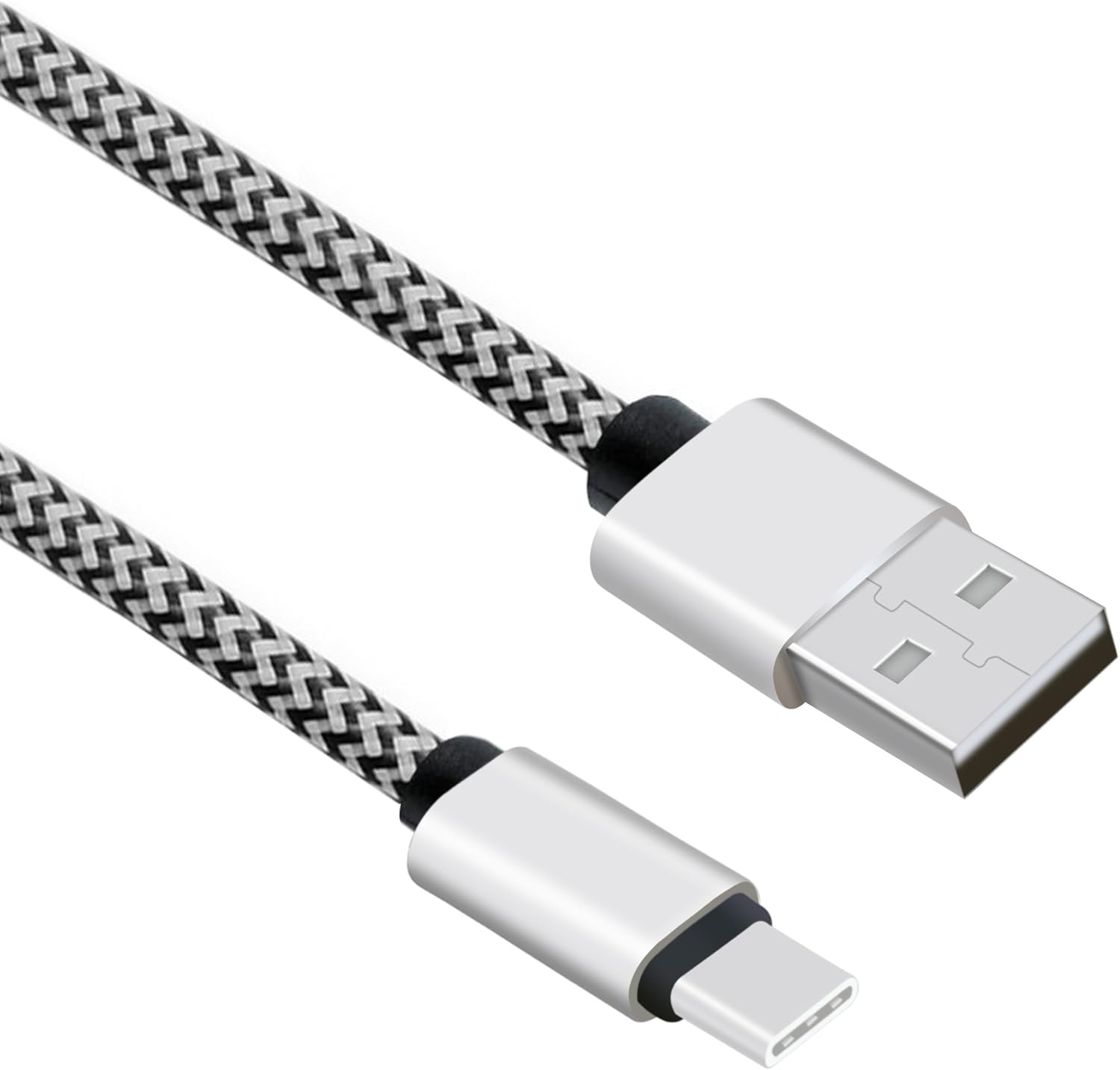 Flаѕh Dеаlѕ - 40% оƒƒ USB Type C Cable 3ft 3Pack by Ailun High Speed Type-C to USB A Sync and Charging Nylon Braided Cable for Galaxy S22,Galaxy S21,Galaxy s20 and More Smartphone Tablets Silver BlackGrey NOT Micro USB Exсluѕіvе Dіѕсоunt 60% Prісе USB Type C Cable 3ft 3Pack by Ailun High Speed Type-C to USB A Sync and Charging Nylon Braided Cable for Galaxy S22,Galaxy S21,Galaxy s20 and More Smartphone Tablets Silver BlackGrey NOT Micro USB