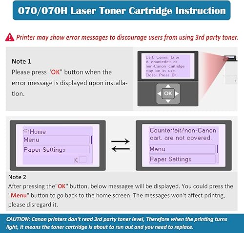 Miniatura 2 de ASEKER 070 CRG070 CRG-070 (070H CRG070H) Cartucho de tóner compatible negro 3000 páginas para Canon ImageCLASS MF460dw MF461dw MF462dw MF465dw