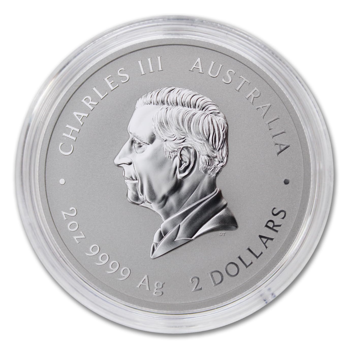 2025 P 2 oz Silver Australian Lunar Series III Year of the Snake Coin Brilliant Uncirculated (in Capsule) with Certificate of Authenticity $2 Seller BU