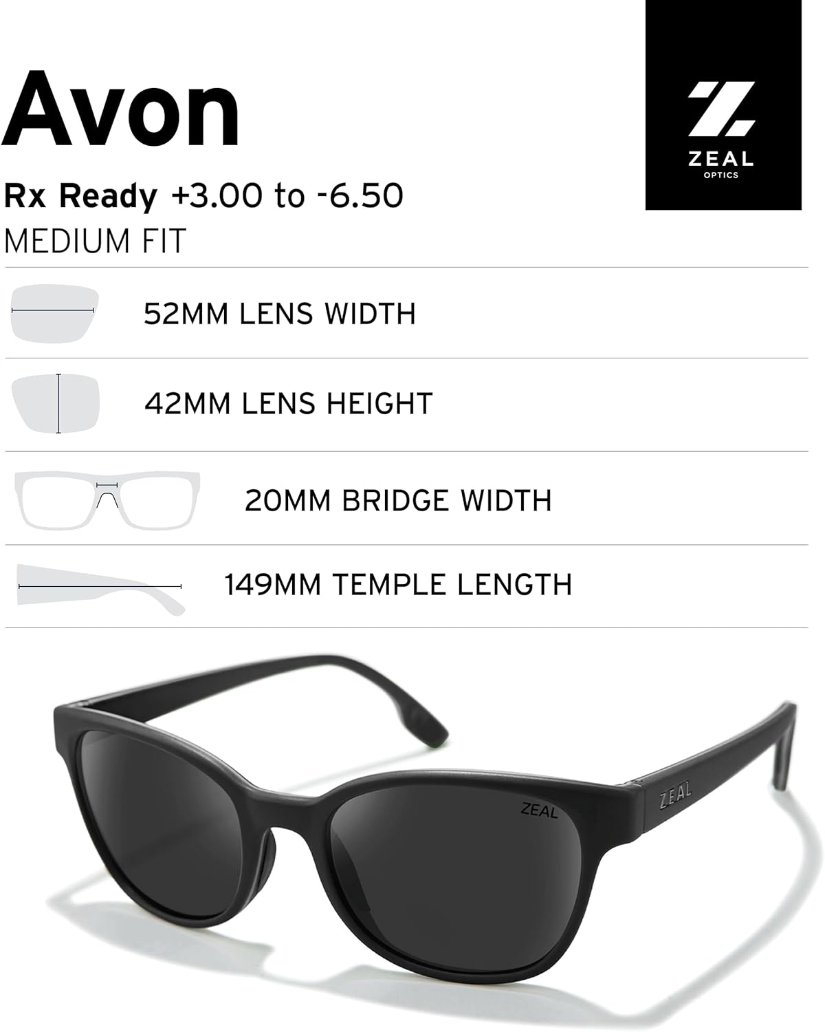 Zeal Optics Avon | Women's Plant-Based Polarized Sunglasses