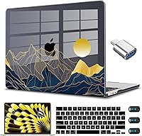 Vista 12 de CISSOOK Funda compatible con MacBook Air de 15 pulgadas 2023 2024 2025 2026 versión M5 A3448 M4 A3241 M3 A3114 M2 A2941, carcasa rígida de plástico