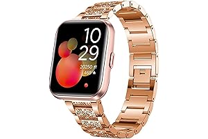 ID208 Plus Smart Watch Jewelry Bling Bands Compatible for Quican ID208 Plus...