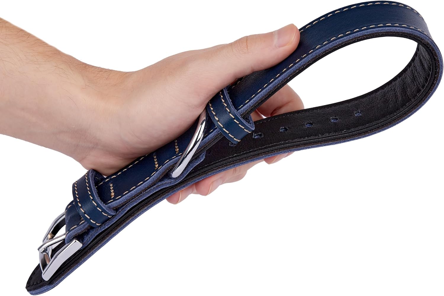 Soft Leather Dog Collar, Dog Collars for Small, Medium and Large Dogs, Durable Heavy Duty Dog Collars