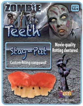Zombie Rotted Fake Teeth