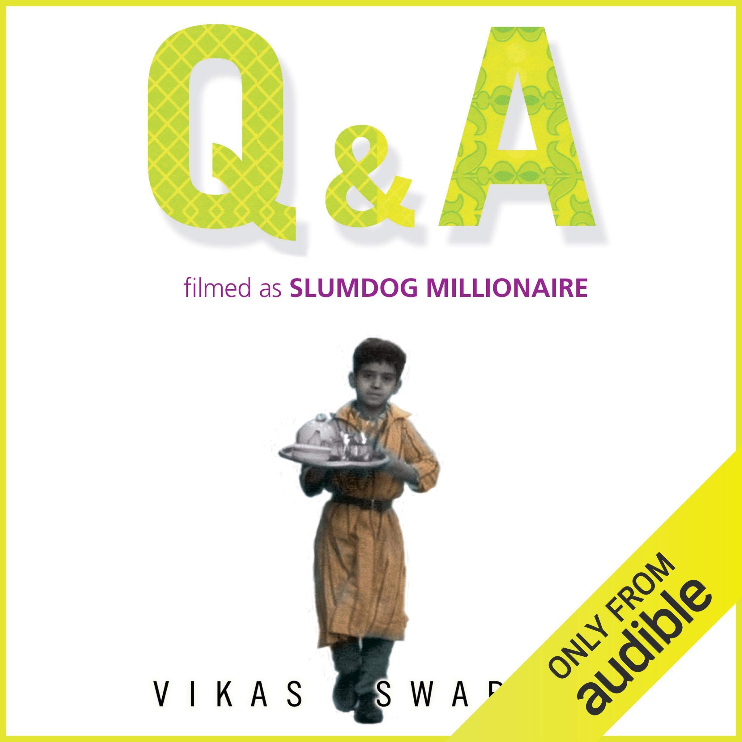 Cover art for Q & A (filmed as Slumdog Millionaire)