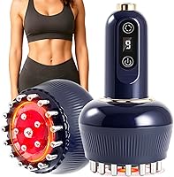 Vista 1 de Masajeador de drenaje linfático y herramienta de masaje anticelulitis, ayuda a reducir las estrías y la celulitis, para piernas, brazos y vientre