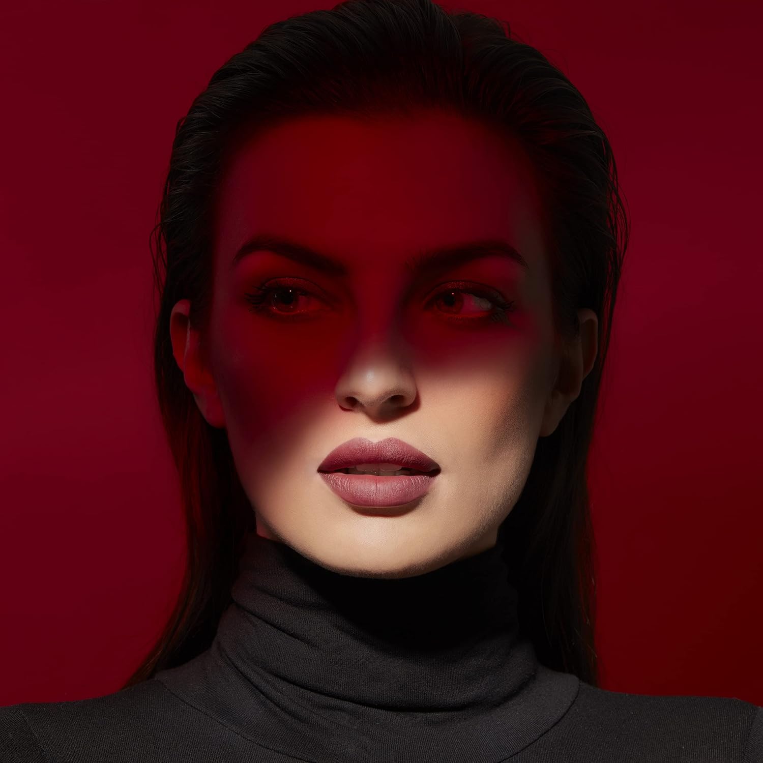 DEBORAH Milano - Red Mat, Matte Effect Lipstick with Collagen and Hyaluronic Acid, 7 Pink Brick, Nourishing and Emollient Action, Gives Intense and Volumized Long Lasting Lips, 4.5 g