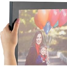 ArtToFrames 15x37 Inch Black Picture Frame, This 1.25 Inch Custom MDF Poster Frame is Black, Great for Your Art or Photos - Comes with Economy Acrylic