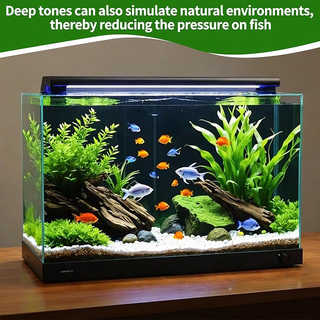Foto 4 de 7 de SNSYGN Lámina trasera para acuario, 400 x 45 cm, autoadhesiva, para acuarios, terrarios