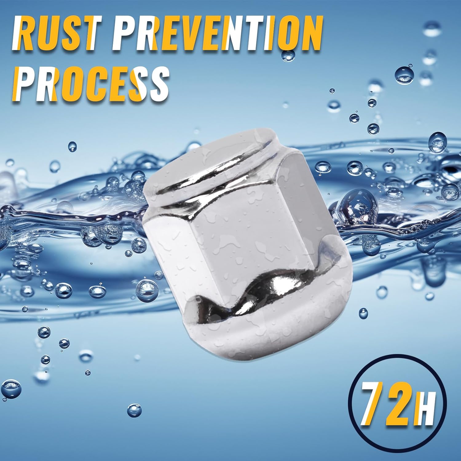 Set of 20, 12x1.5 Radius Lug Nuts with Ball Seat Compatible with Honda Acura Factory Alloy Wheels