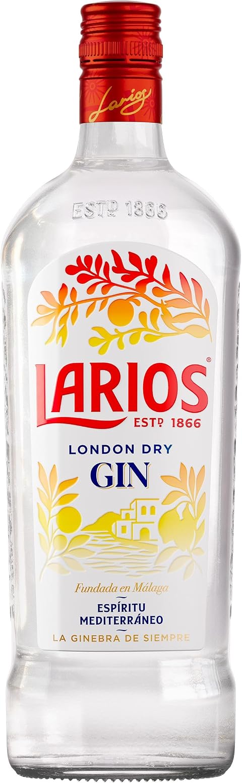 Larios Ginebra Mediterránea Dry Gin 1L
